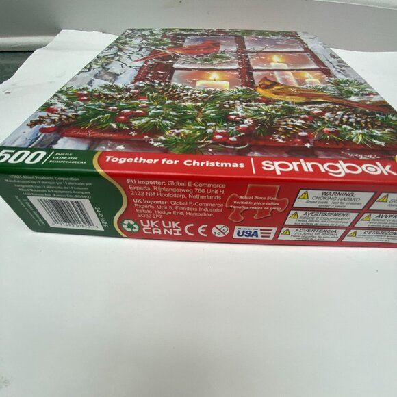 Together for Christmas Springbok puzzle - Picture 3 of 8